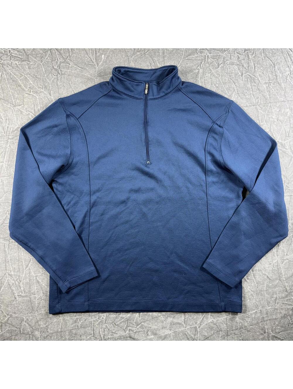 Nike Sweater Men's L Blue Golf Pullover 1/4 Zip 400099-469